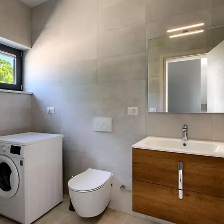 Modern Blanka With Pool And Grill In Tinjan