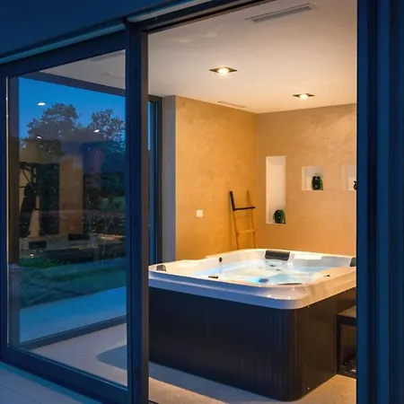 Villa Modern Blanka With Pool And Grill In Tinjan Kringa