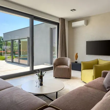 Villa Modern Blanka With Pool And Grill In Tinjan Kringa