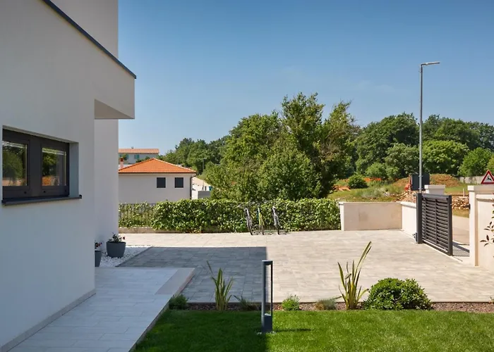 Modern Blanka With Pool And Grill In Tinjan Vila